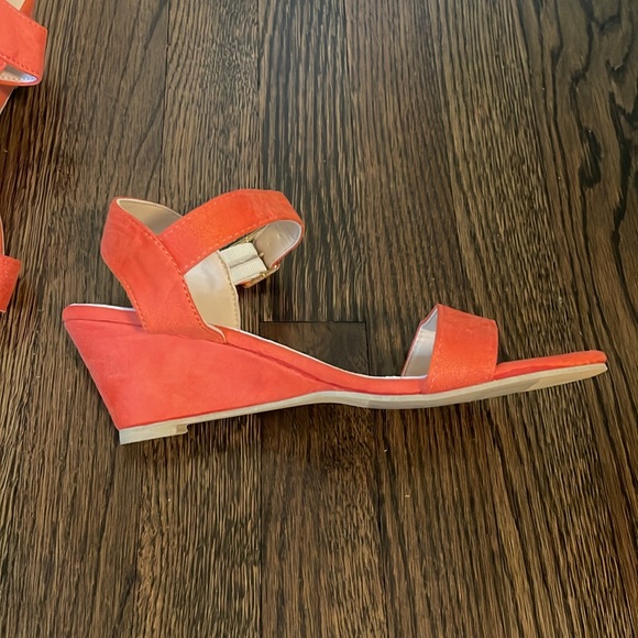 Orange Wedge Heels women’s size 9/42 - Picture 4 of 4